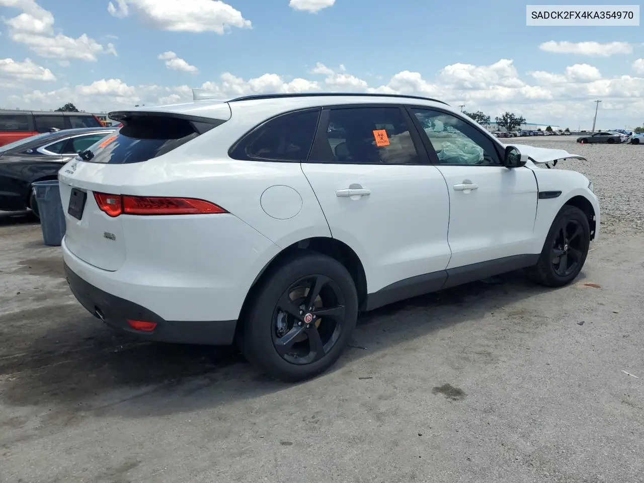 2019 Jaguar F-Pace Prestige VIN: SADCK2FX4KA354970 Lot: 56920245