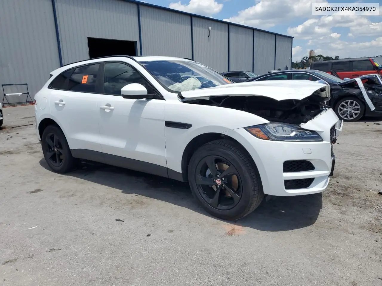 2019 Jaguar F-Pace Prestige VIN: SADCK2FX4KA354970 Lot: 56920245