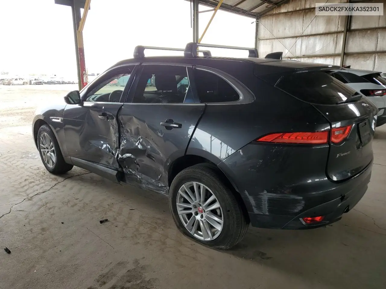 2019 Jaguar F-Pace Prestige VIN: SADCK2FX6KA352301 Lot: 59012125