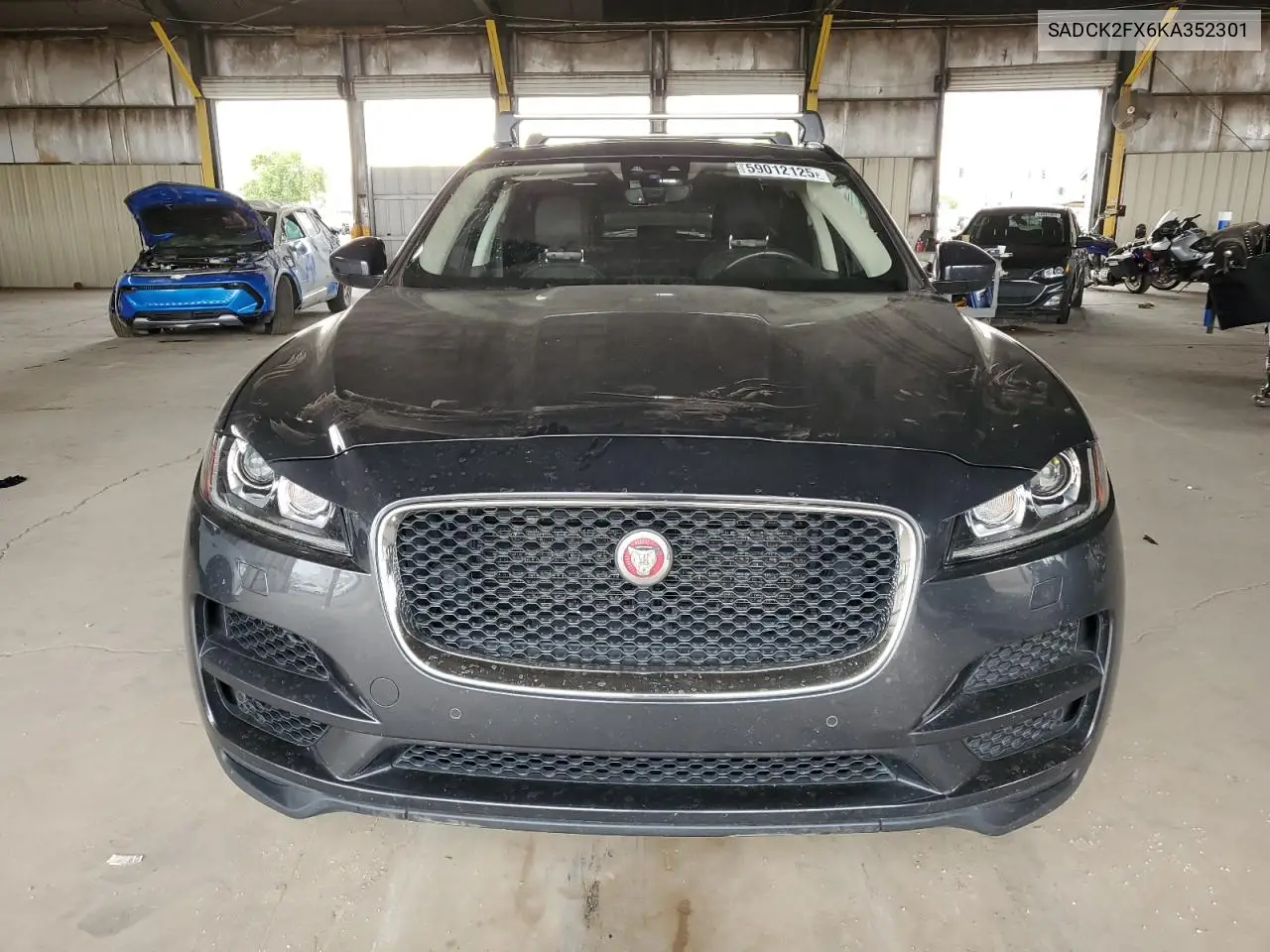 2019 Jaguar F-Pace Prestige VIN: SADCK2FX6KA352301 Lot: 59012125