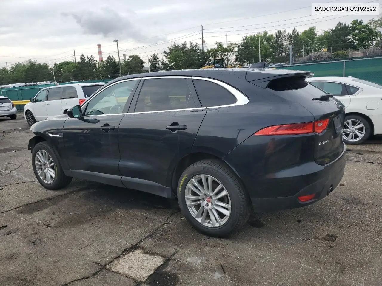 2019 Jaguar F-Pace Prestige VIN: SADCK2GX3KA392592 Lot: 59199455