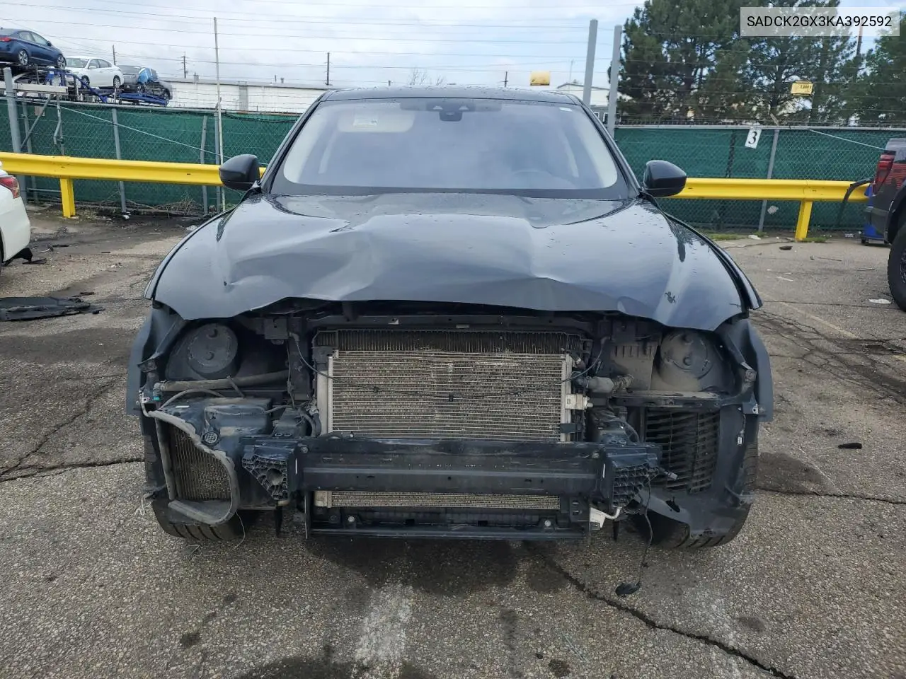 2019 Jaguar F-Pace Prestige VIN: SADCK2GX3KA392592 Lot: 59199455