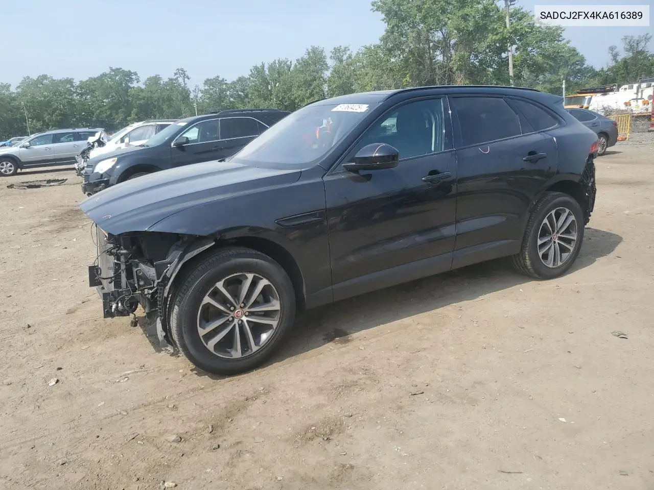 2019 Jaguar F-Pace Premium VIN: SADCJ2FX4KA616389 Lot: 61060425