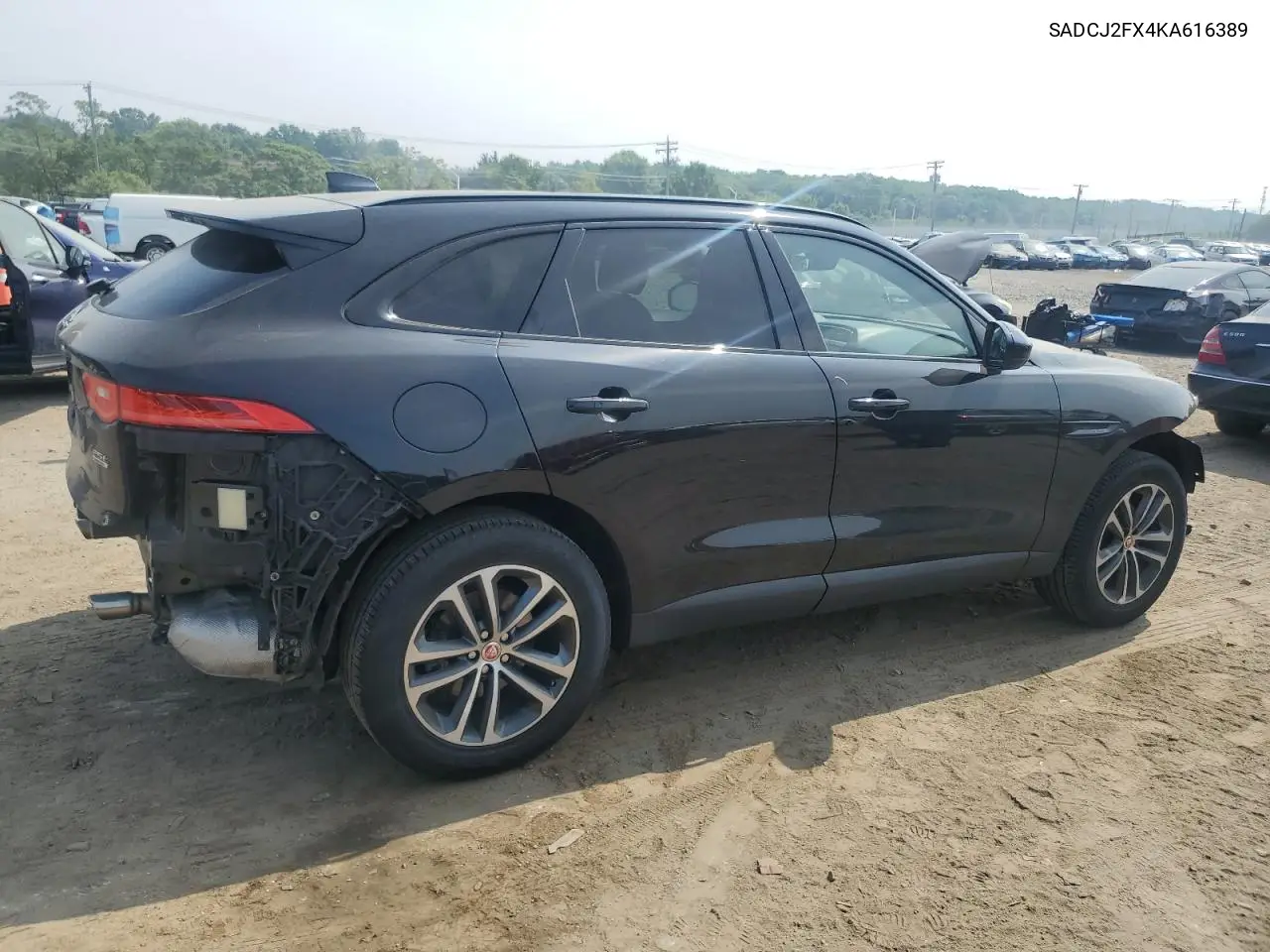 2019 Jaguar F-Pace Premium VIN: SADCJ2FX4KA616389 Lot: 61060425