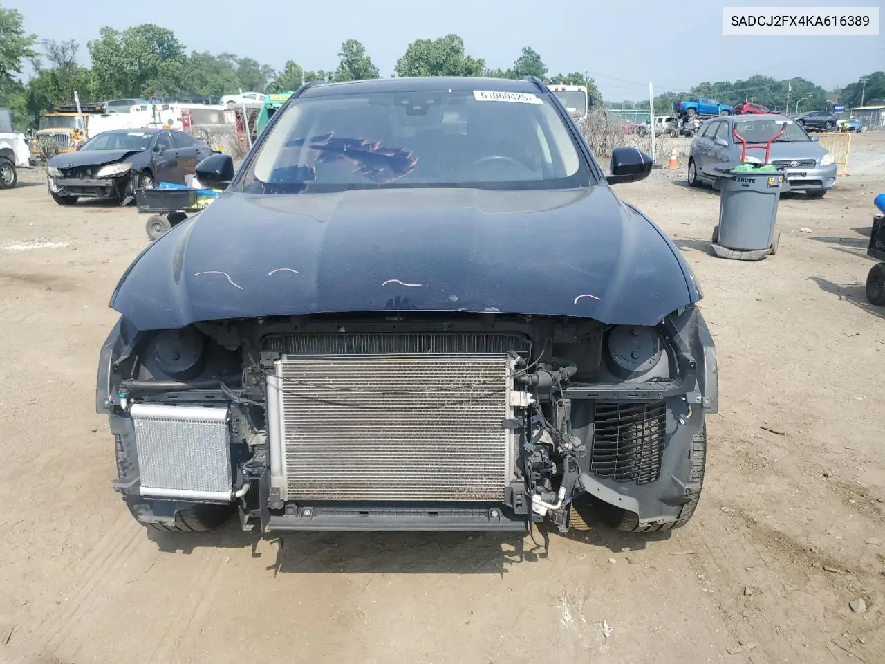 2019 Jaguar F-Pace Premium VIN: SADCJ2FX4KA616389 Lot: 61060425