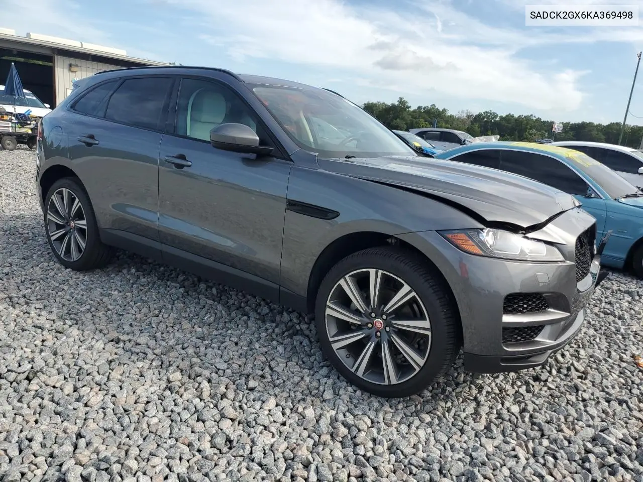 2019 Jaguar F-Pace Prestige VIN: SADCK2GX6KA369498 Lot: 61332535