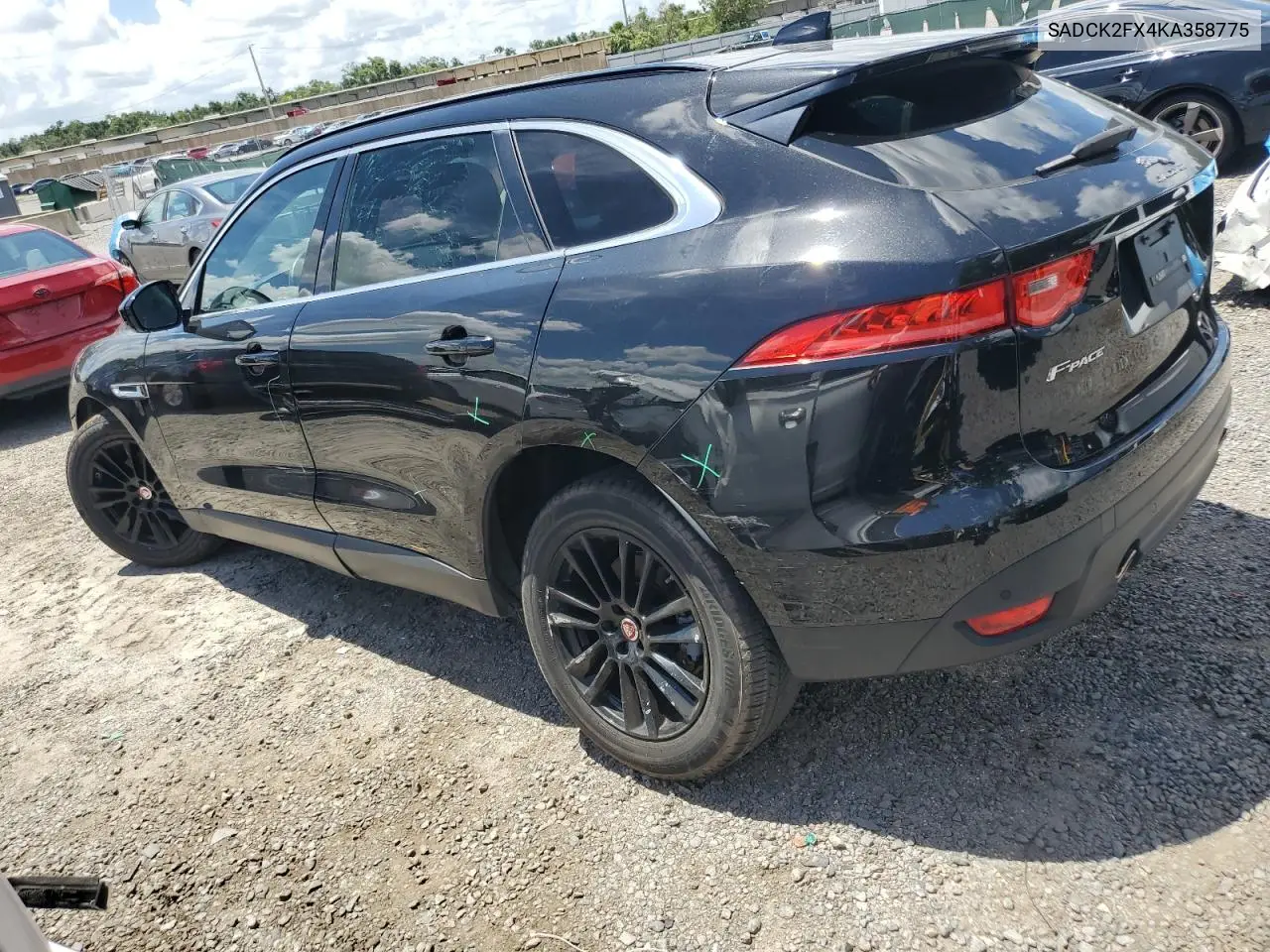 2019 Jaguar F-Pace Prestige VIN: SADCK2FX4KA358775 Lot: 61371745