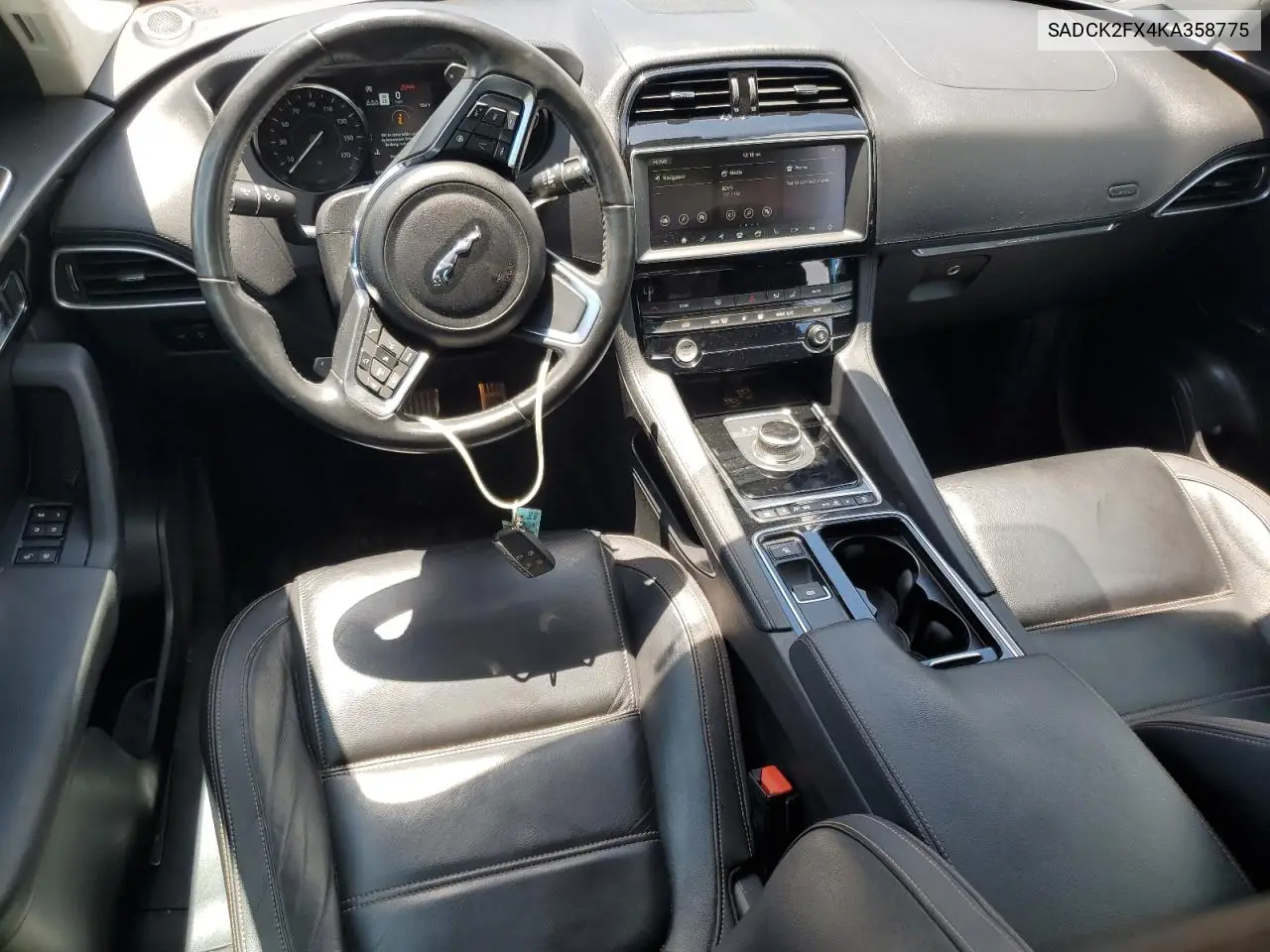 2019 Jaguar F-Pace Prestige VIN: SADCK2FX4KA358775 Lot: 61371745