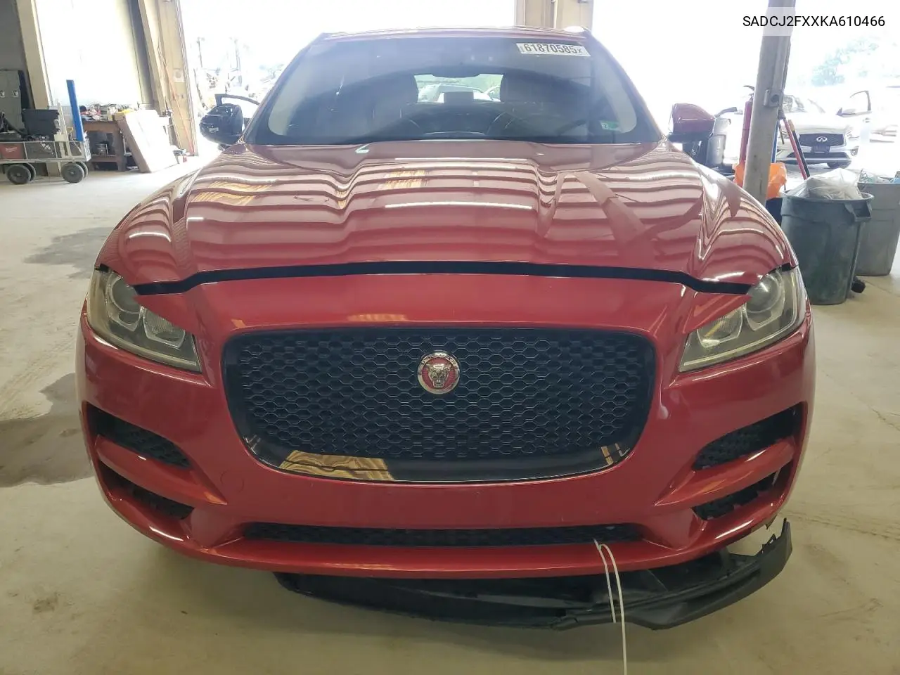 2019 Jaguar F-Pace Premium VIN: SADCJ2FXXKA610466 Lot: 61870585