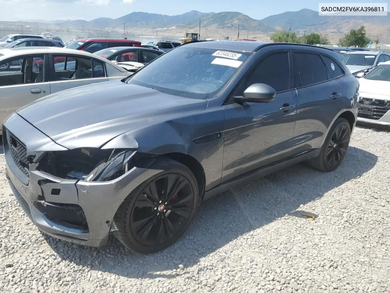 2019 Jaguar F-Pace S VIN: SADCM2FV6KA396811 Lot: 62346235