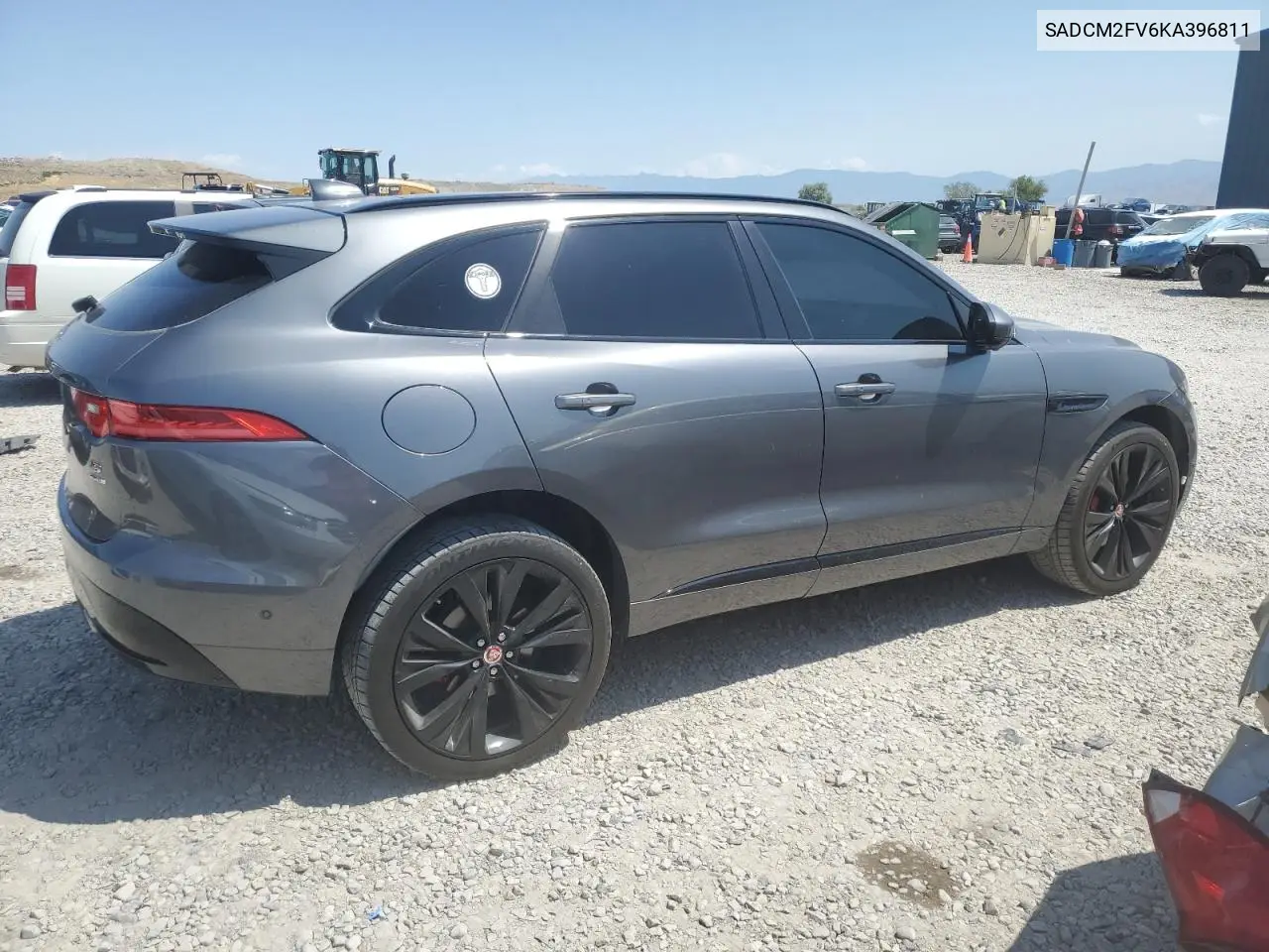 2019 Jaguar F-Pace S VIN: SADCM2FV6KA396811 Lot: 62346235