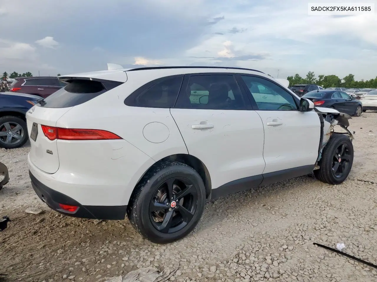 2019 Jaguar F-Pace Prestige VIN: SADCK2FX5KA611585 Lot: 62417015
