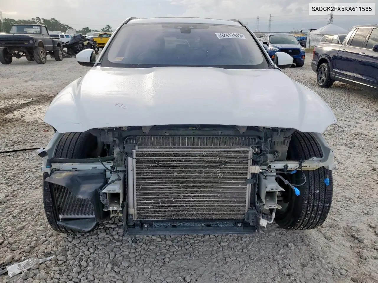 2019 Jaguar F-Pace Prestige VIN: SADCK2FX5KA611585 Lot: 62417015