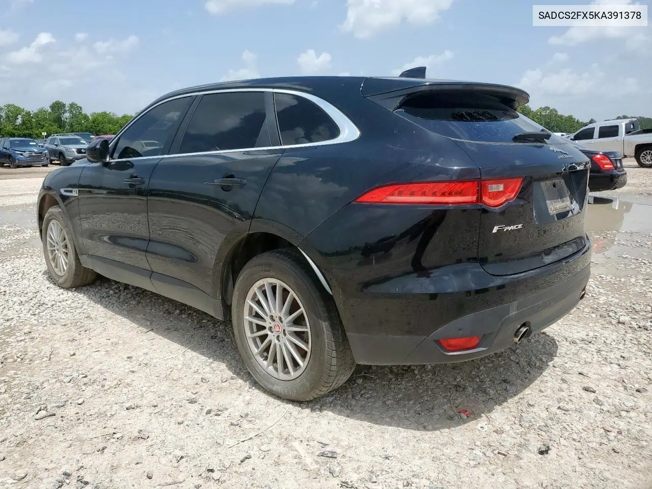 2019 Jaguar F-Pace VIN: SADCS2FX5KA391378 Lot: 62918735