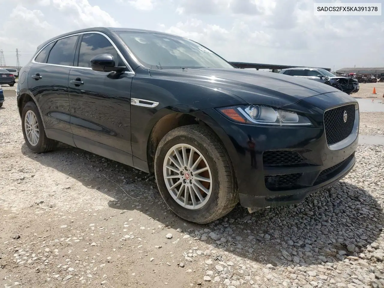 2019 Jaguar F-Pace VIN: SADCS2FX5KA391378 Lot: 62918735