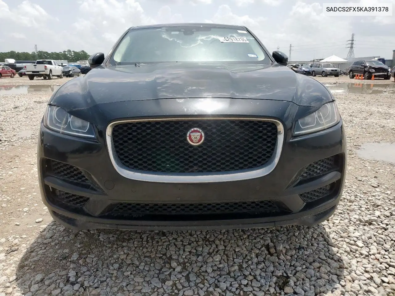 2019 Jaguar F-Pace VIN: SADCS2FX5KA391378 Lot: 62918735
