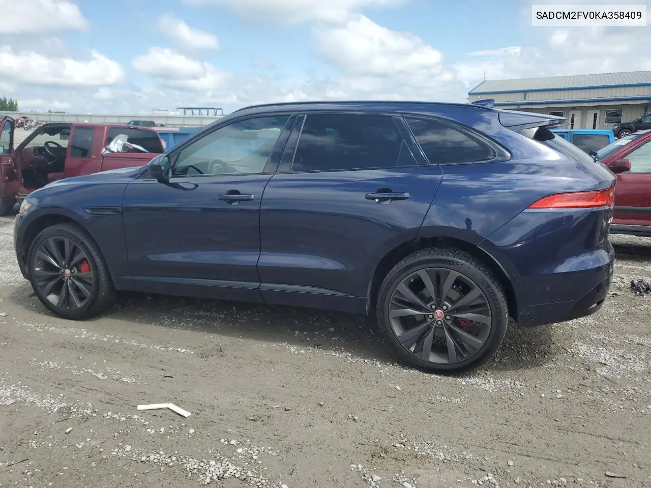 2019 Jaguar F-Pace S VIN: SADCM2FV0KA358409 Lot: 63204675