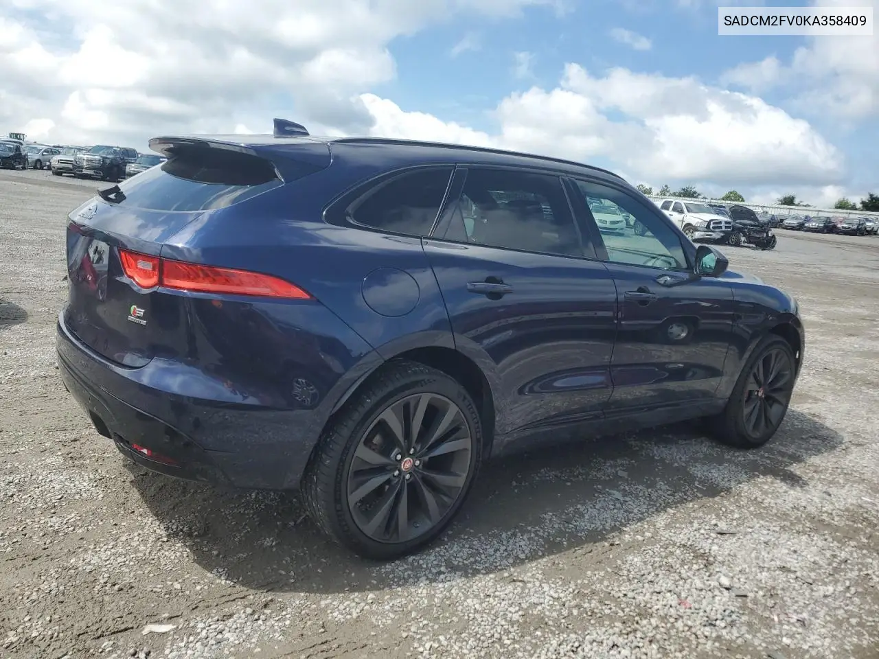 2019 Jaguar F-Pace S VIN: SADCM2FV0KA358409 Lot: 63204675