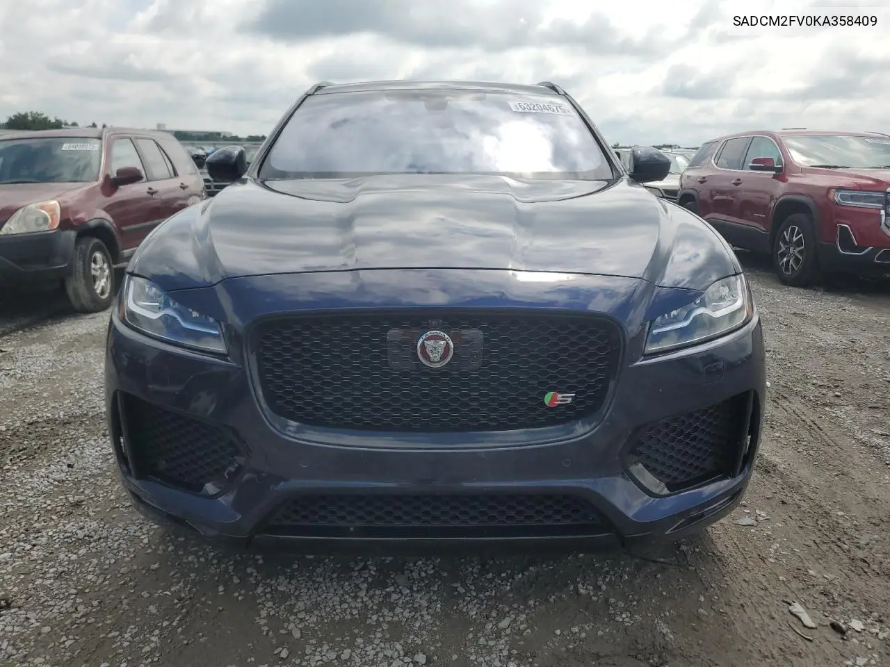 2019 Jaguar F-Pace S VIN: SADCM2FV0KA358409 Lot: 63204675