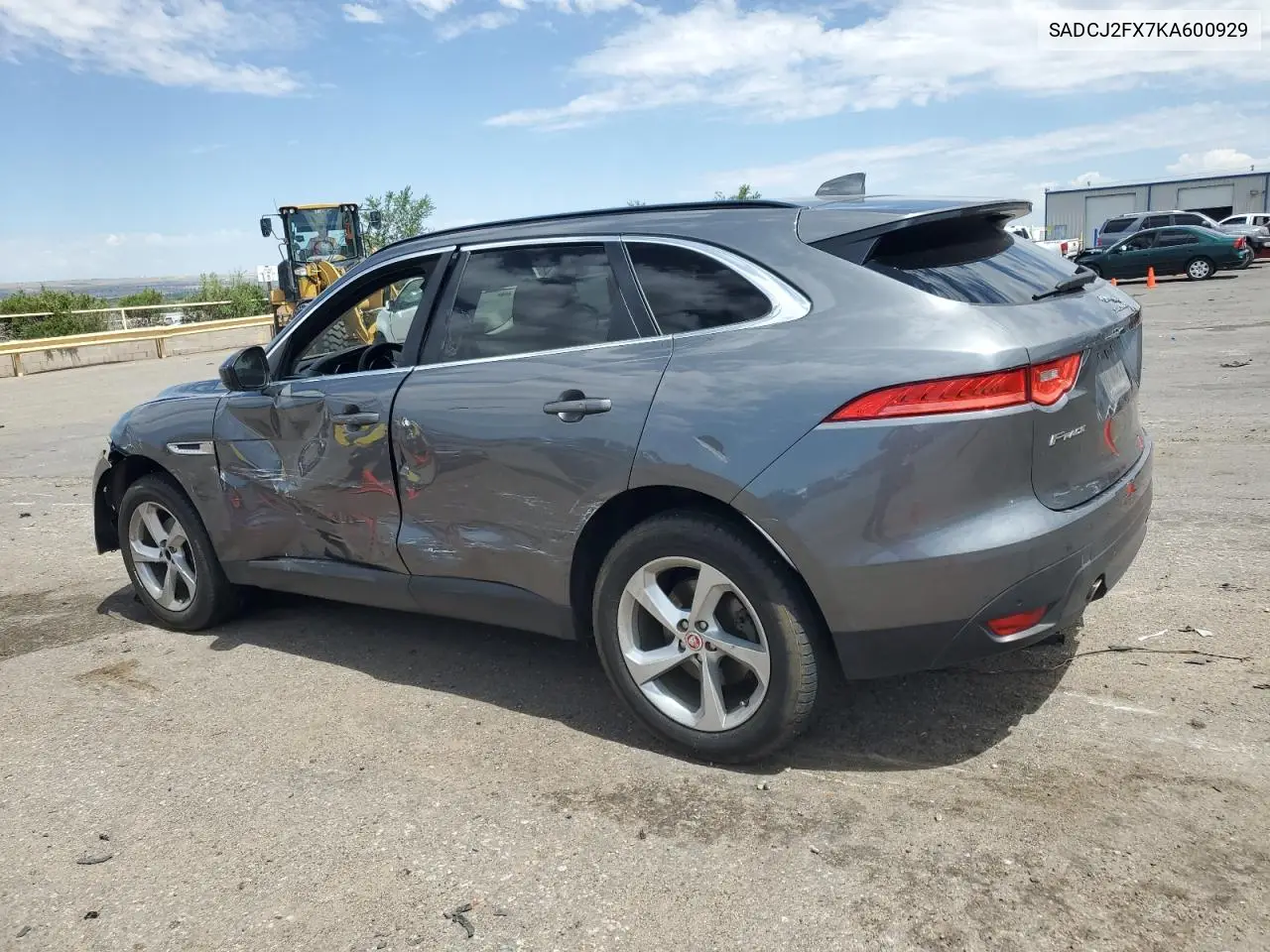2019 Jaguar F-Pace Premium VIN: SADCJ2FX7KA600929 Lot: 63679575