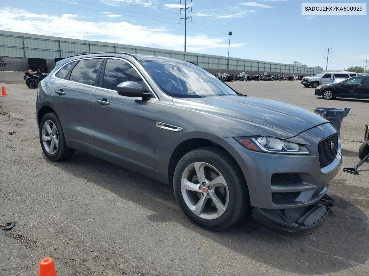 2019 Jaguar F-Pace Premium VIN: SADCJ2FX7KA600929 Lot: 63679575