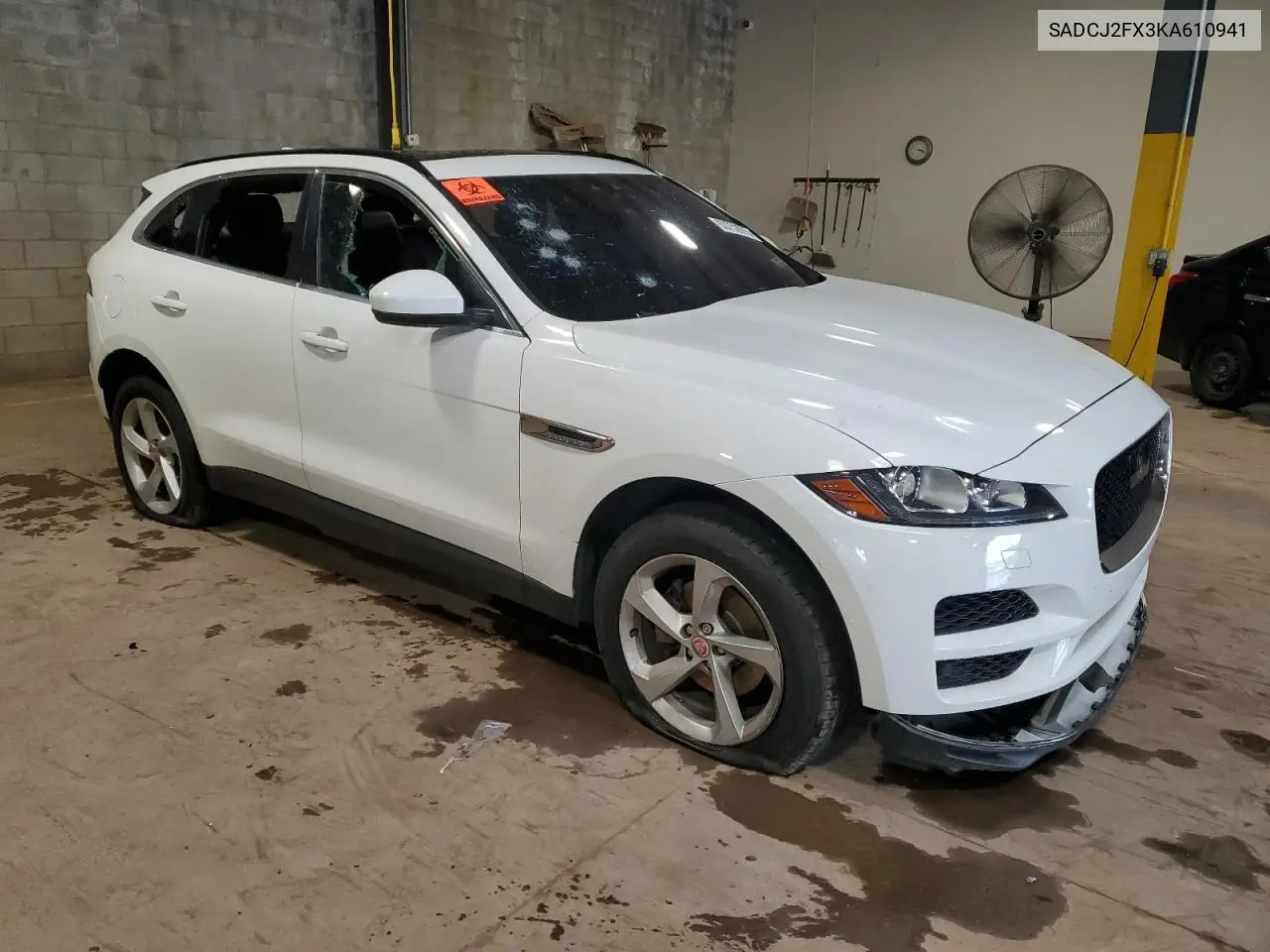 2019 Jaguar F-Pace Premium VIN: SADCJ2FX3KA610941 Lot: 63752875