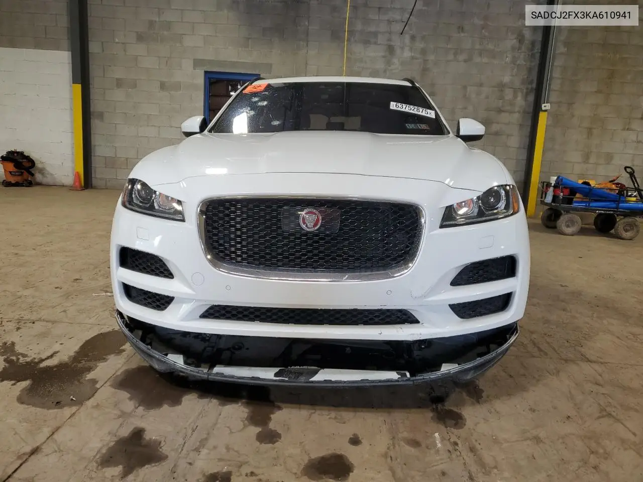 2019 Jaguar F-Pace Premium VIN: SADCJ2FX3KA610941 Lot: 63752875