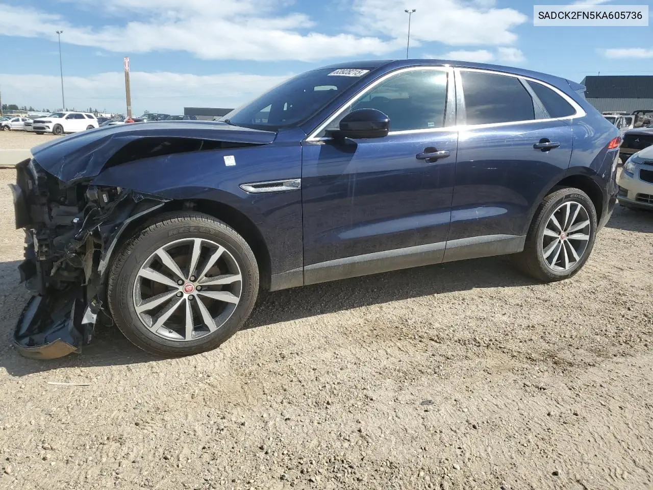 2019 Jaguar F-Pace Prestige VIN: SADCK2FN5KA605736 Lot: 63928215