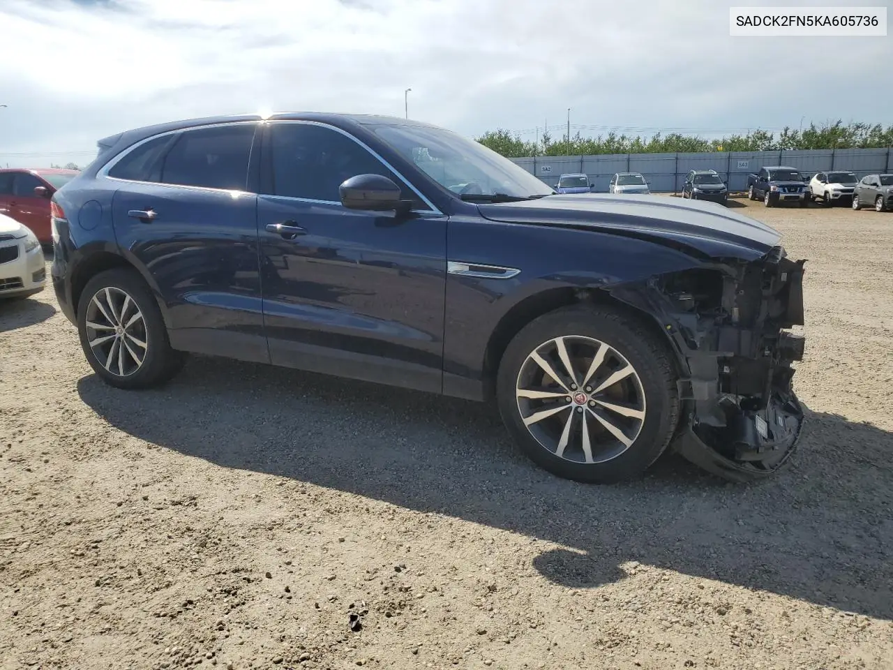 2019 Jaguar F-Pace Prestige VIN: SADCK2FN5KA605736 Lot: 63928215