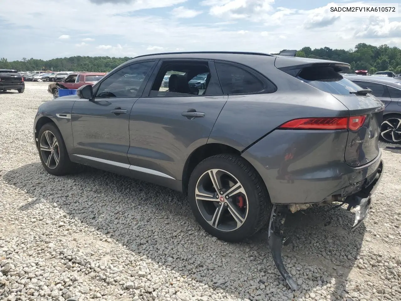 2019 Jaguar F-Pace S VIN: SADCM2FV1KA610572 Lot: 64169105