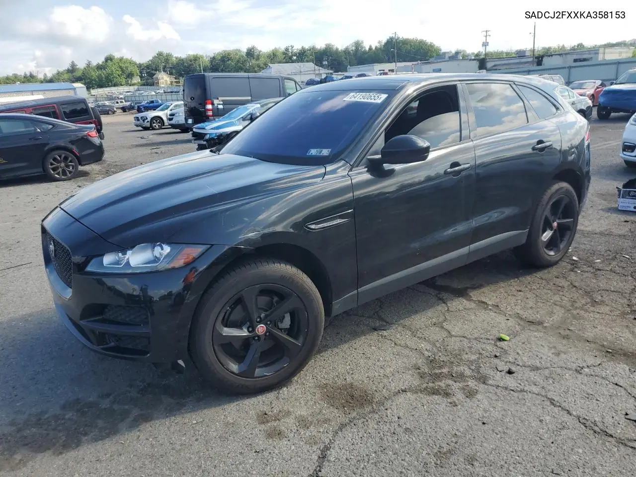 2019 Jaguar F-Pace Premium VIN: SADCJ2FXXKA358153 Lot: 64190655