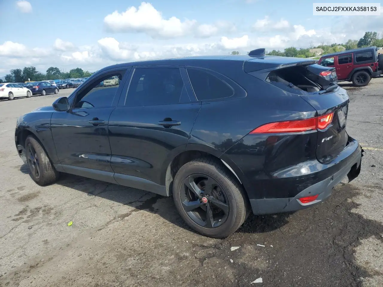 2019 Jaguar F-Pace Premium VIN: SADCJ2FXXKA358153 Lot: 64190655