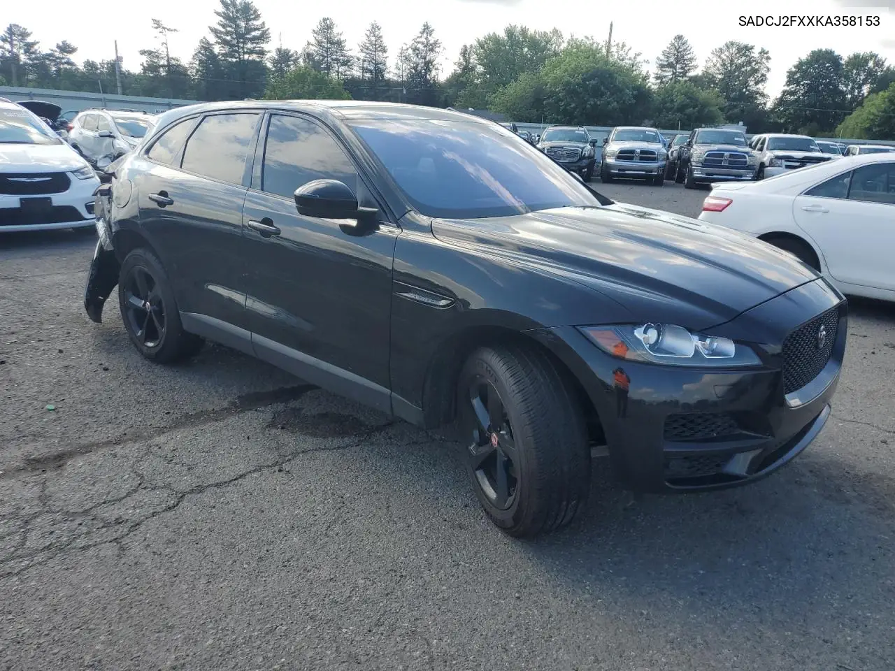 2019 Jaguar F-Pace Premium VIN: SADCJ2FXXKA358153 Lot: 64190655
