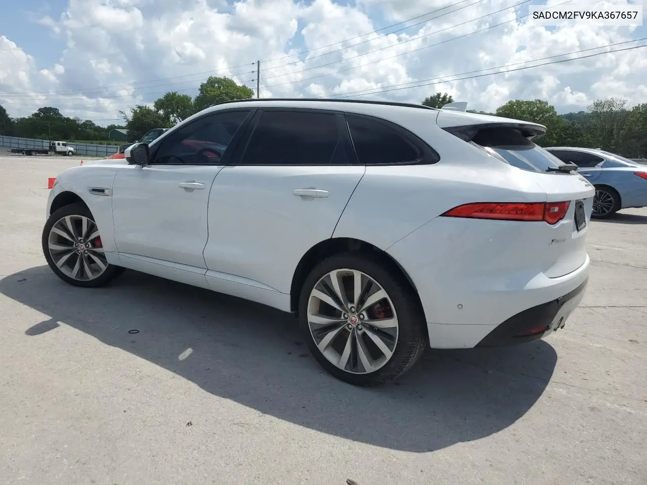 2019 Jaguar F-Pace S VIN: SADCM2FV9KA367657 Lot: 64839375