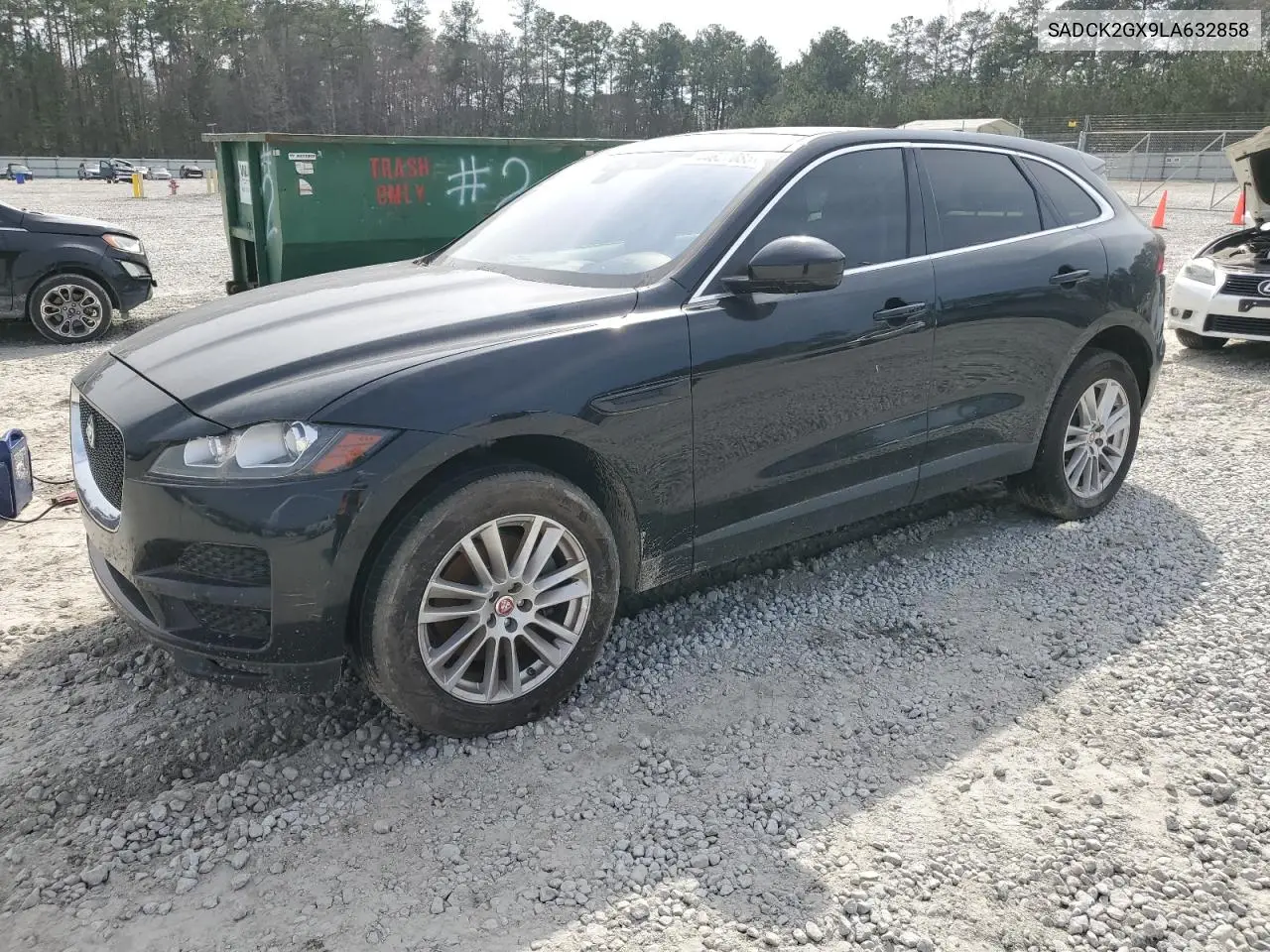 2020 Jaguar F-Pace Prestige VIN: SADCK2GX9LA632858 Lot: 44627085
