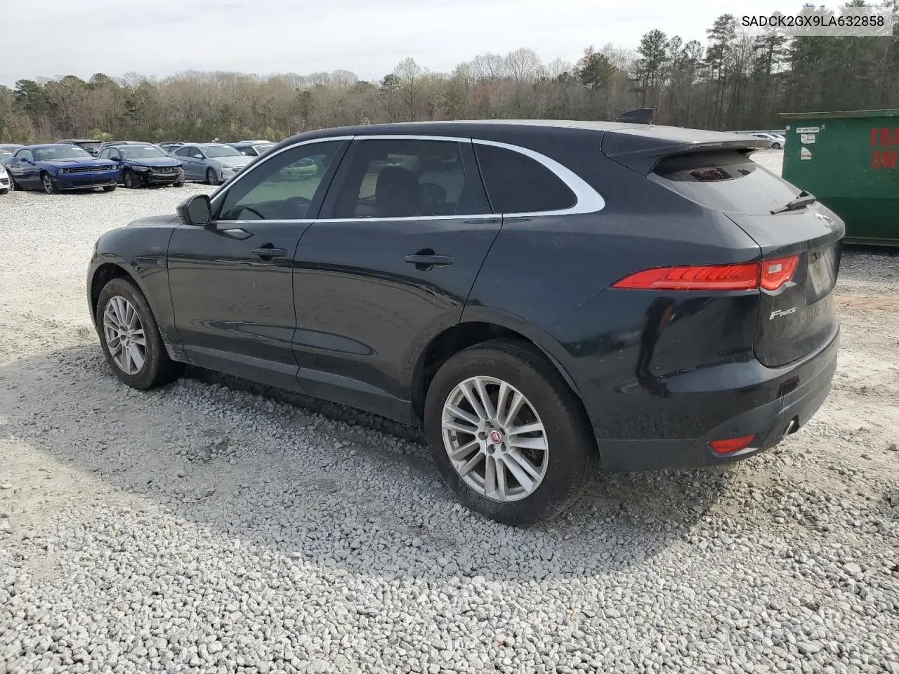 2020 Jaguar F-Pace Prestige VIN: SADCK2GX9LA632858 Lot: 44627085