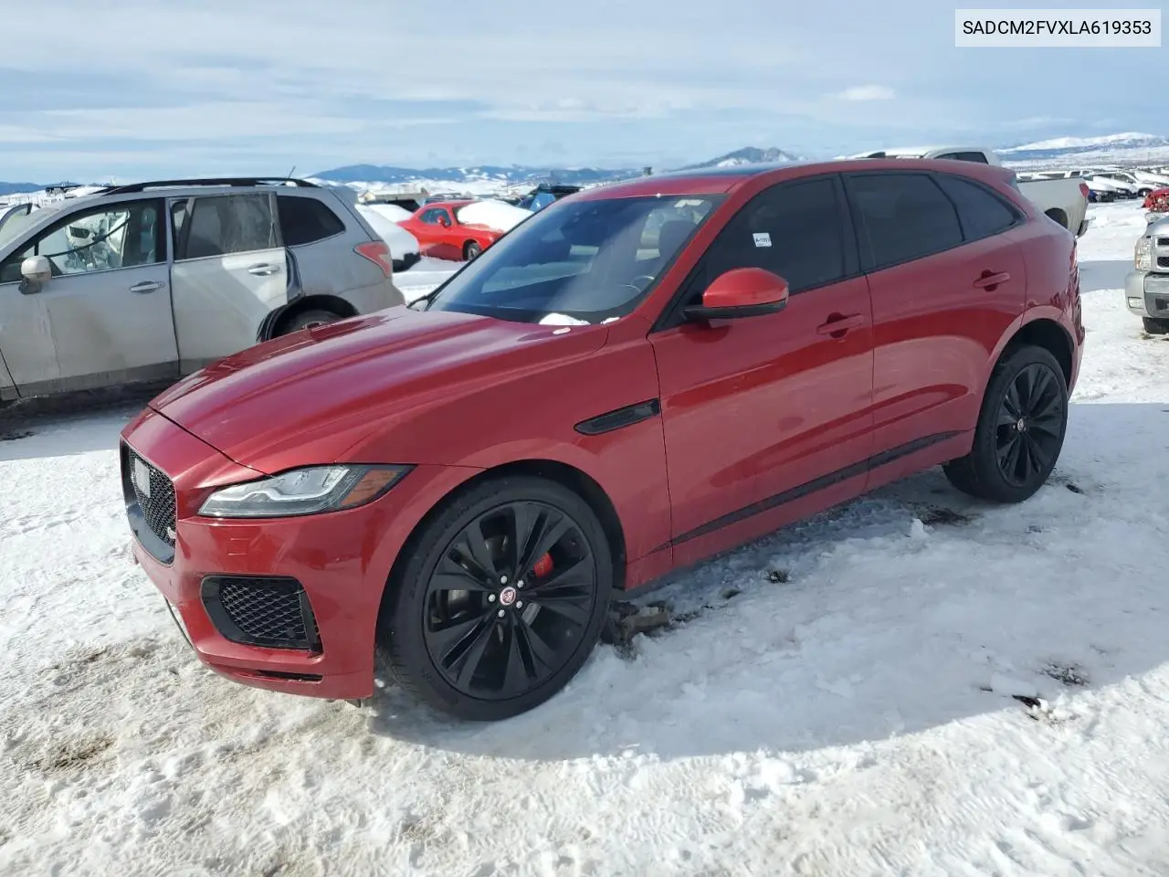2020 Jaguar F-Pace S VIN: SADCM2FVXLA619353 Lot: 45680275