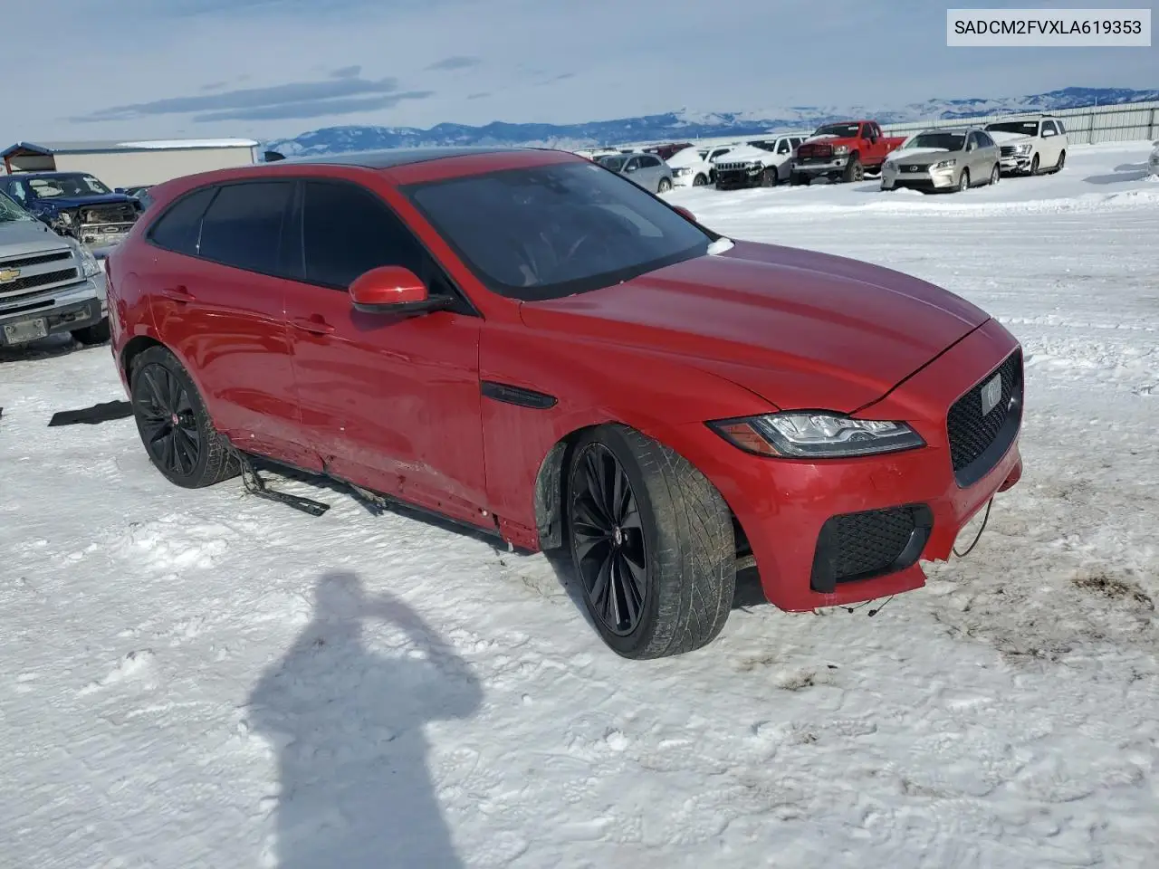 2020 Jaguar F-Pace S VIN: SADCM2FVXLA619353 Lot: 45680275