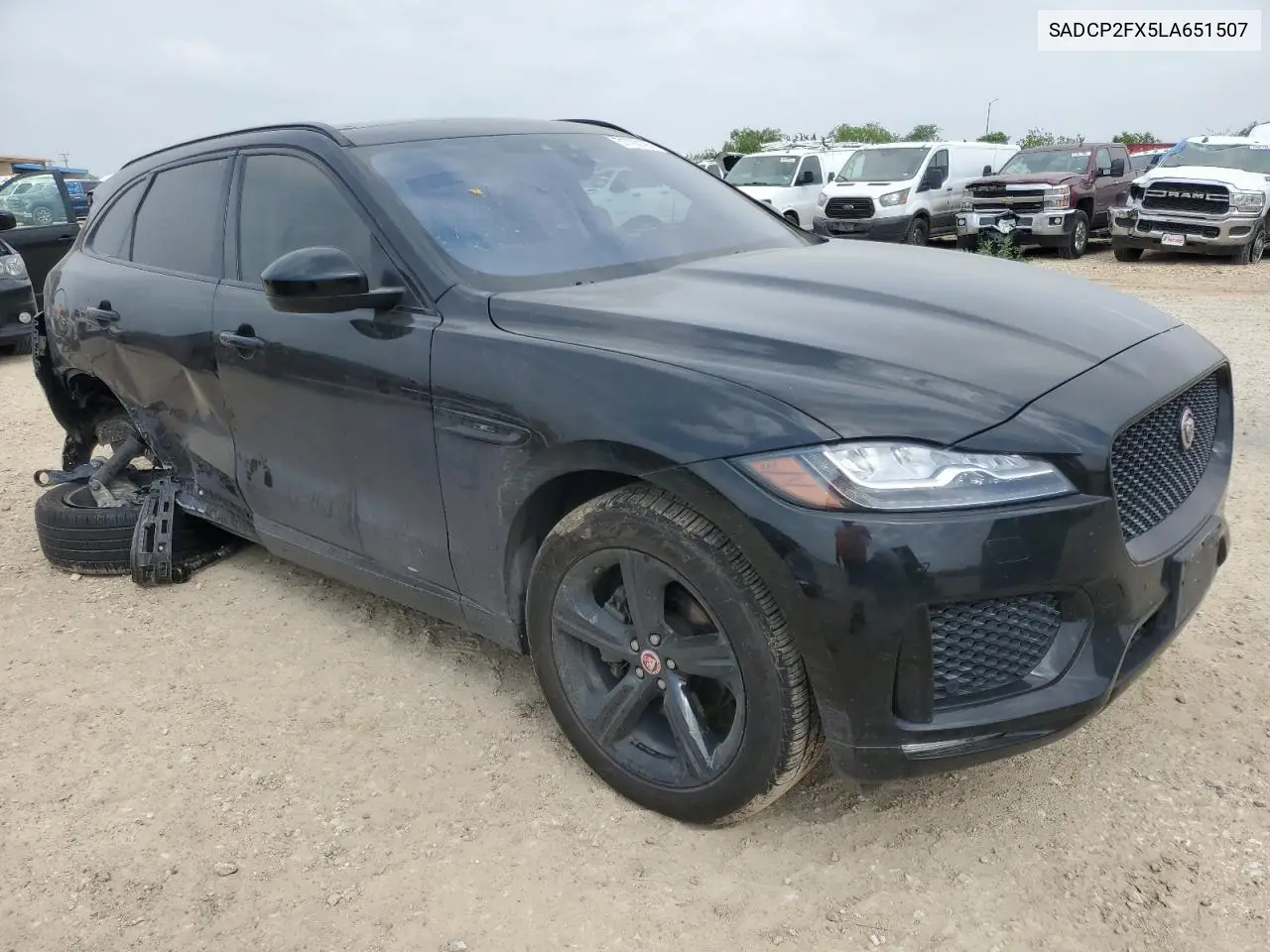 2020 Jaguar F-Pace Checkered Flag VIN: SADCP2FX5LA651507 Lot: 51790125