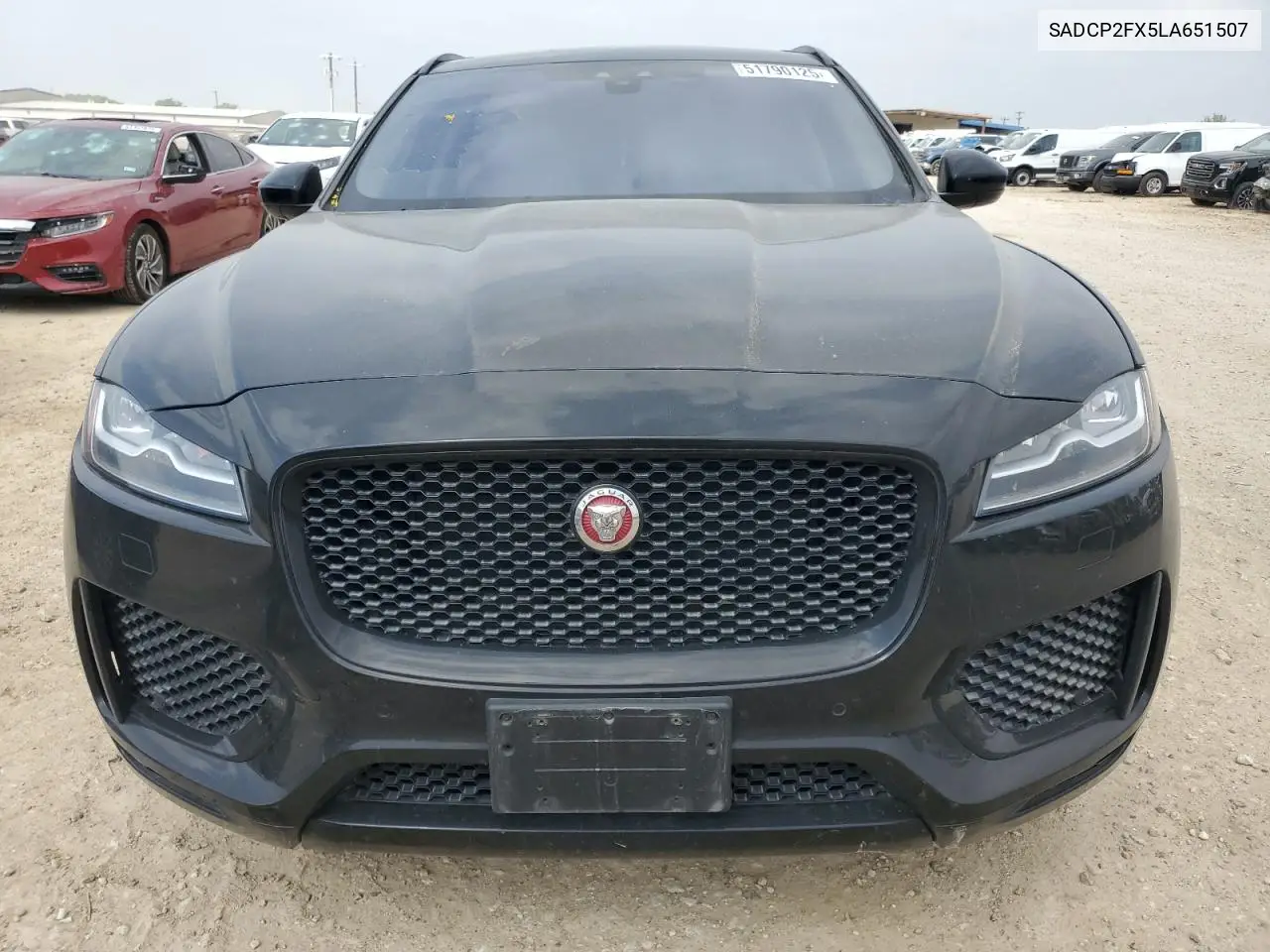 2020 Jaguar F-Pace Checkered Flag VIN: SADCP2FX5LA651507 Lot: 51790125