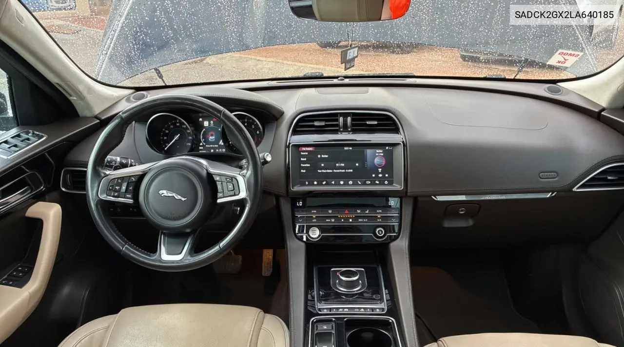 2020 Jaguar F-Pace Prestige VIN: SADCK2GX2LA640185 Lot: 56074585