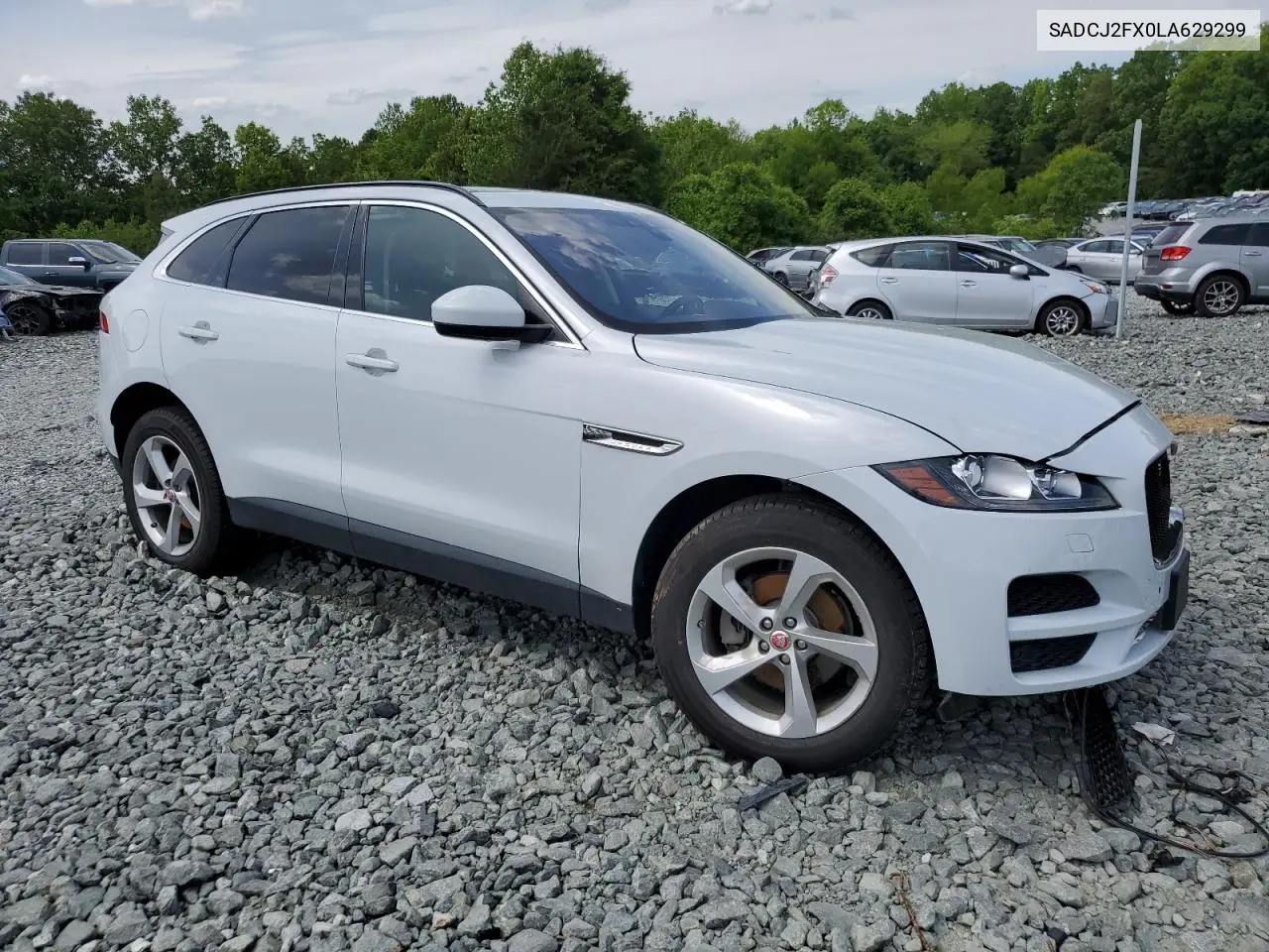 2020 Jaguar F-Pace Premium VIN: SADCJ2FX0LA629299 Lot: 56114165