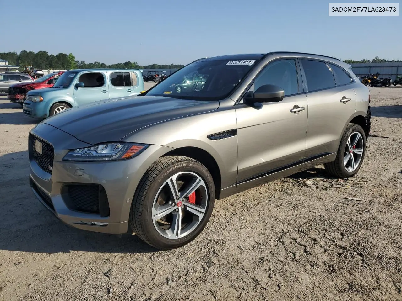 2020 Jaguar F-Pace S VIN: SADCM2FV7LA623473 Lot: 56292465