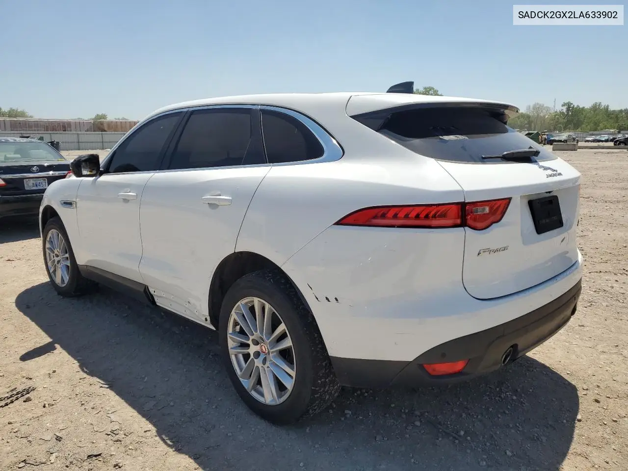 2020 Jaguar F-Pace Prestige VIN: SADCK2GX2LA633902 Lot: 56566455