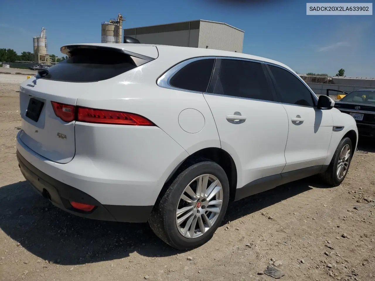 2020 Jaguar F-Pace Prestige VIN: SADCK2GX2LA633902 Lot: 56566455