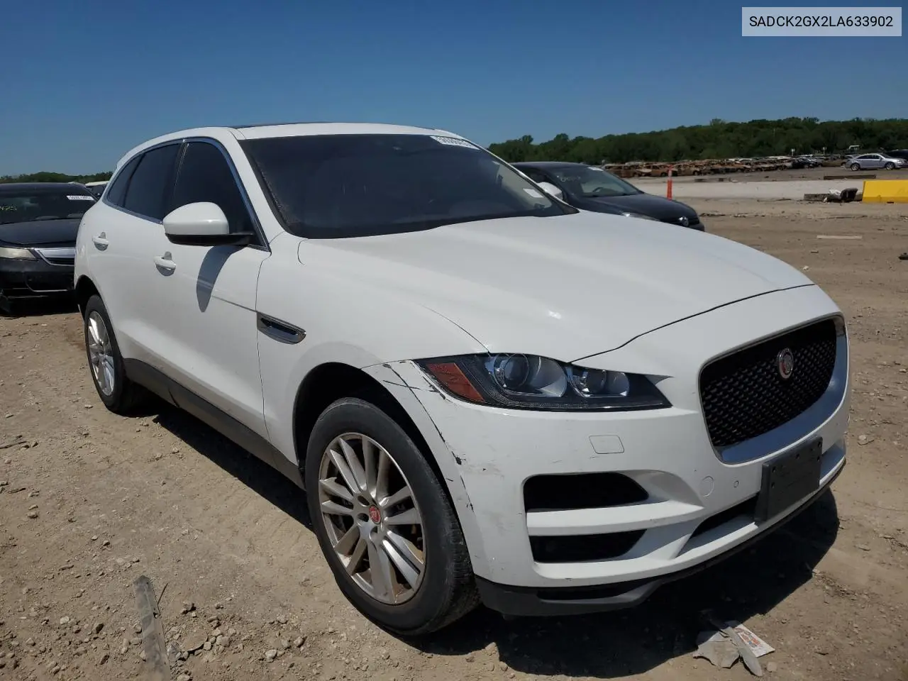 2020 Jaguar F-Pace Prestige VIN: SADCK2GX2LA633902 Lot: 56566455