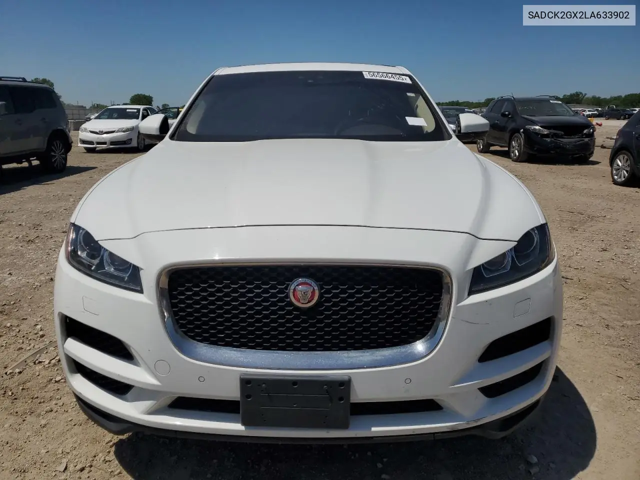 2020 Jaguar F-Pace Prestige VIN: SADCK2GX2LA633902 Lot: 56566455