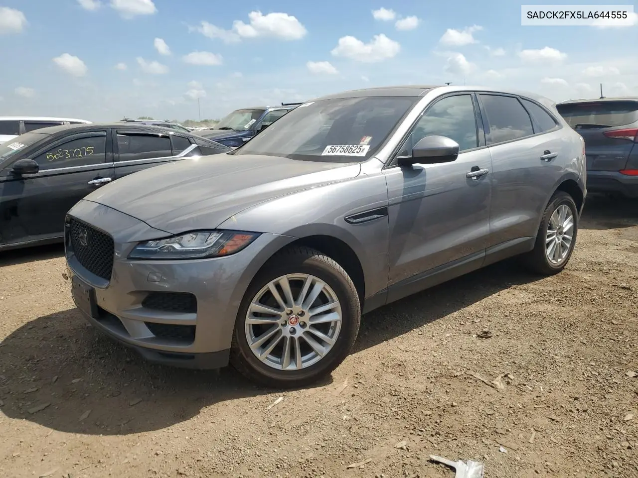 2020 Jaguar F-Pace Prestige VIN: SADCK2FX5LA644555 Lot: 56758625