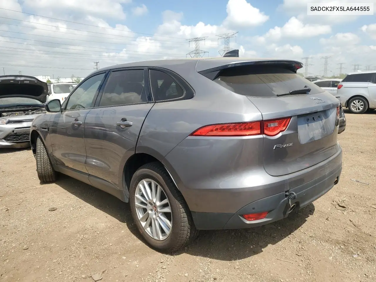 2020 Jaguar F-Pace Prestige VIN: SADCK2FX5LA644555 Lot: 56758625