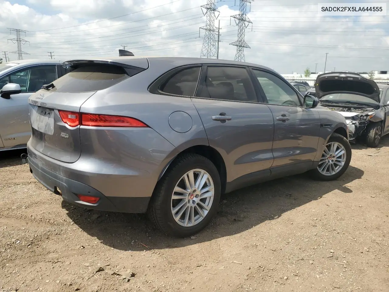 2020 Jaguar F-Pace Prestige VIN: SADCK2FX5LA644555 Lot: 56758625